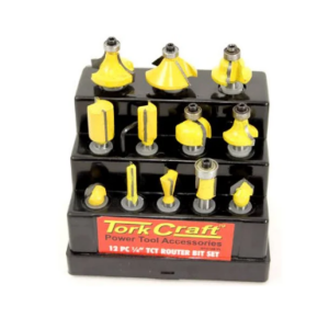 ROUTER BIT SET 12 PCE