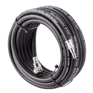 RUBBER HOSE 8mmX10m W/COUPLERS
