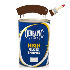 PAINT PWD BROWN H/G MQ 1 LITRE