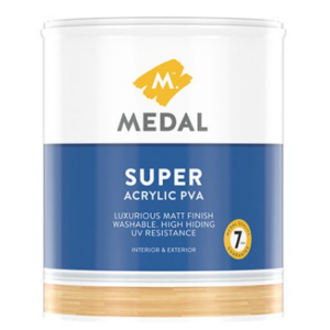 PAINT SUPER PVA-1 LITRE WHITE